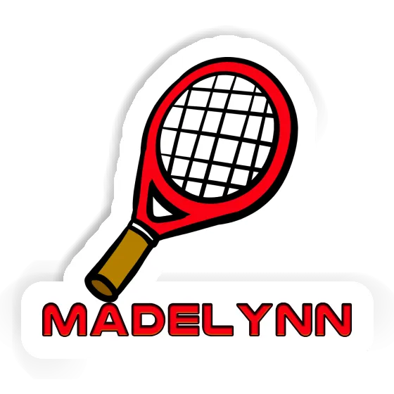 Autocollant Raquette de tennis Madelynn Gift package Image