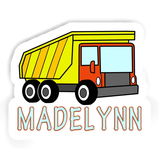 Autocollant Madelynn Camion à benne Gift package Image