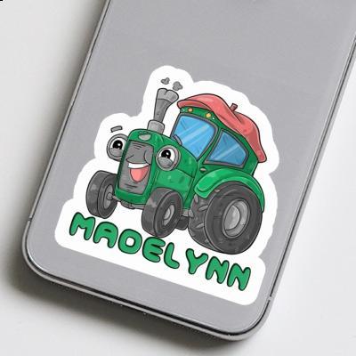 Tracteur Autocollant Madelynn Notebook Image