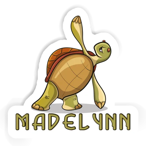 Sticker Yoga Turtle Madelynn Gift package Image