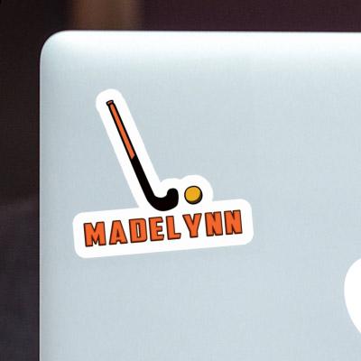 Madelynn Autocollant Crosse d'unihockey Laptop Image