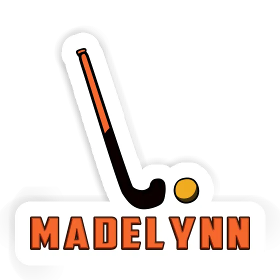 Floorball Stick Sticker Madelynn Gift package Image