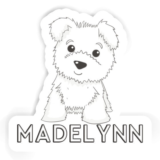 Terrier Sticker Madelynn Notebook Image