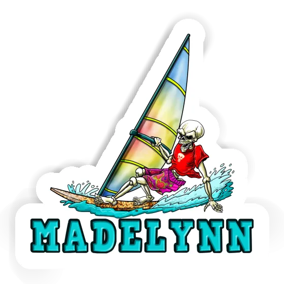 Aufkleber Surfer Madelynn Notebook Image