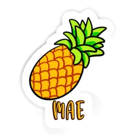 Mae Sticker Pineapple Image