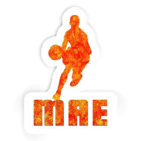 Sticker Mae Basketball Player Image