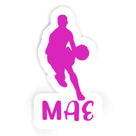 Aufkleber Mae Basketballspieler Image