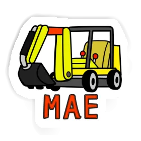 Sticker Mini-Excavator Mae Image