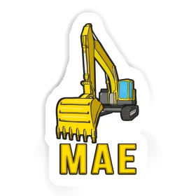 Excavator Sticker Mae Image