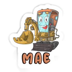 Sticker Mae Bagger Image