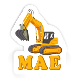 Sticker Excavator Mae Image