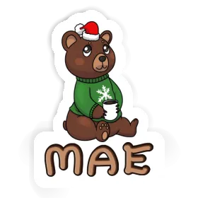 Sticker Christmas Bear Mae Image