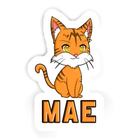 Autocollant Mae Chat Image