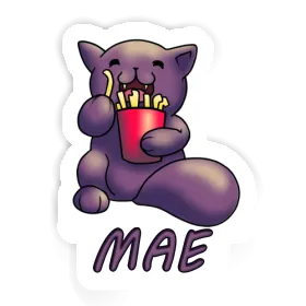 Mae Sticker French Fry Image