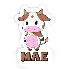 Sticker Mae Cow Image