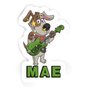 Guitarist Sticker Mae Image