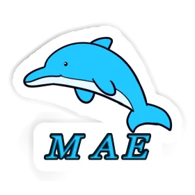 Mae Sticker Dolphin Image