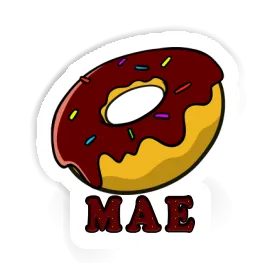 Mae Sticker Donut Image