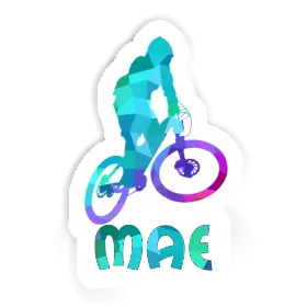 Mae Sticker Downhiller Image