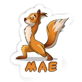 Squirrel Sticker Mae Image