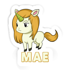 Sticker Mae Unicorn Image