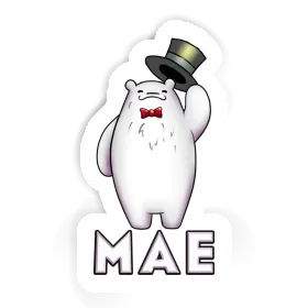 Mae Sticker Eisbär Image