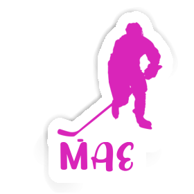 Sticker Mae Hockey Player Image