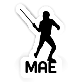 Fencer Sticker Mae Image