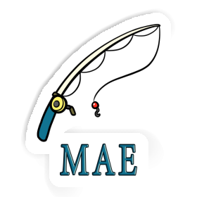 Fishing Rod Sticker Mae Image