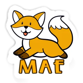 Fuchs Aufkleber Mae Image