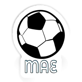 Ballon de foot Autocollant Mae Image