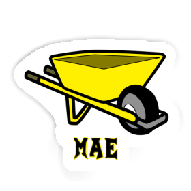 Wheelbarrow Sticker Mae Image