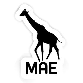 Sticker Giraffe Mae Image