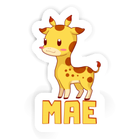 Sticker Mae Giraffe Image