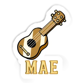 Sticker Gitarre Mae Image