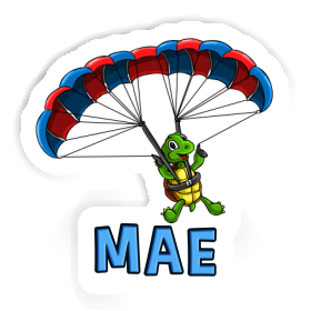 Sticker Gleitschirmflieger Mae Image