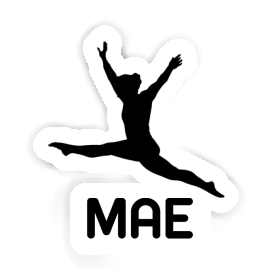 Sticker Gymnast Mae Image