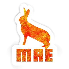 Mae Sticker Rabbit Image