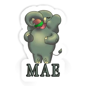 Hamburger Sticker Mae Image