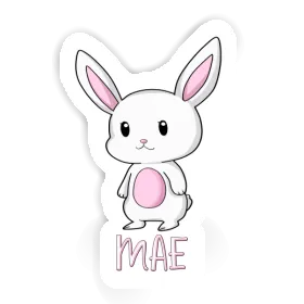 Autocollant Lapin Mae Image