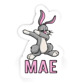 Mae Autocollant Lapin Image