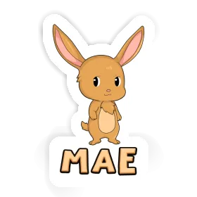 Mae Sticker Easter Bunny Image