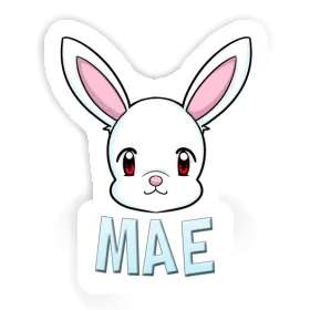 Hase Aufkleber Mae Image