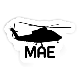 Helicopter Sticker Mae Image