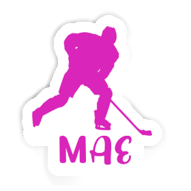 Sticker Mae Hockey Player Image