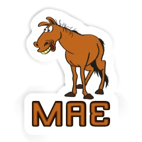 Mae Sticker Horse Image