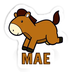 Horse Sticker Mae Image