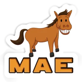 Sticker Mae Horse Image