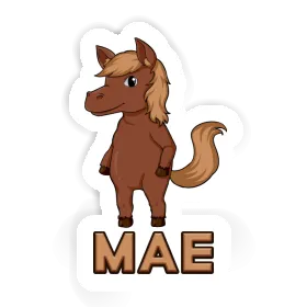 Horse Sticker Mae Image