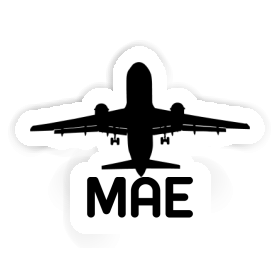 Autocollant Jumbo-Jet Mae Image